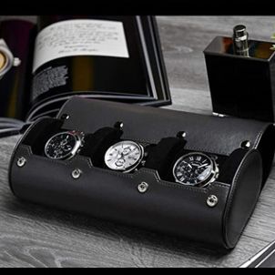 Jewelry storage box 3 PU leather watch boxes