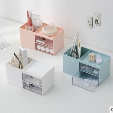 Makeup plastic division box jewelry storage box simple new box