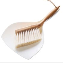 Dustpan set with lanyard desktop computer keyboard cleaning tools fine soft hair small broom