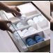 Kitchen drawer divider storage box