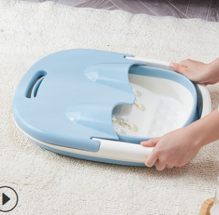 折叠足浴桶泡脚桶塑料足浴盆详情图5
