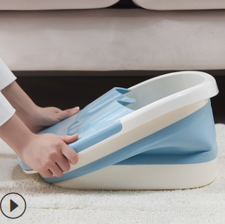 折叠足浴桶泡脚桶塑料足浴盆详情图2