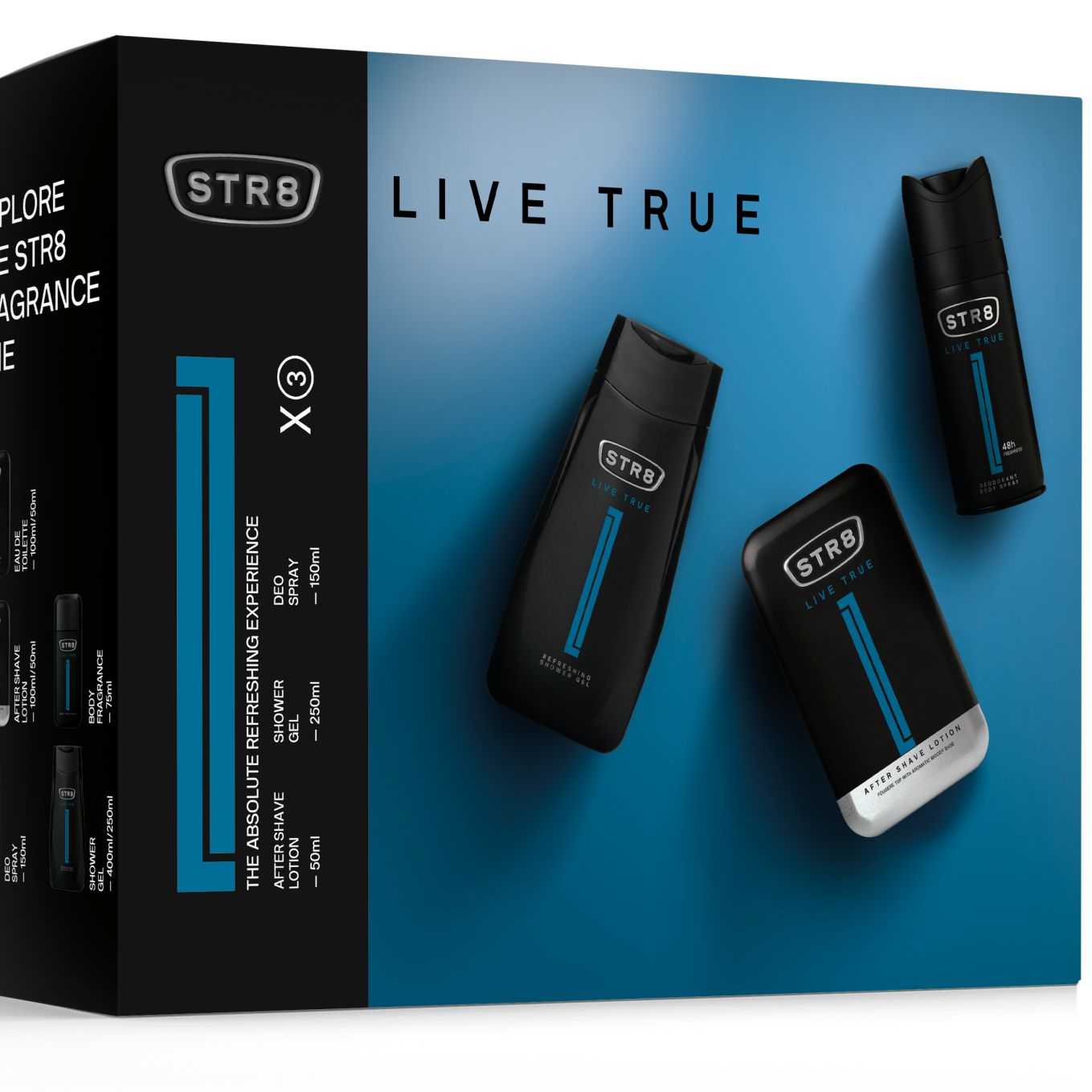 STR8思优泉男士真我清爽香氛沐浴露凤梨海洋香调250ml细节图