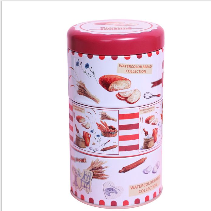 Household melon and nut storage box Iron box