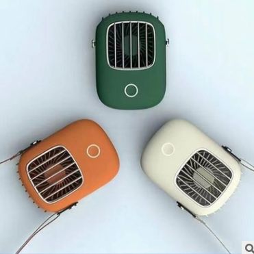 新款挂脖风扇USB充电小风扇