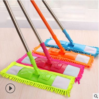 Dry and wet lazy mops Stainless steel mops