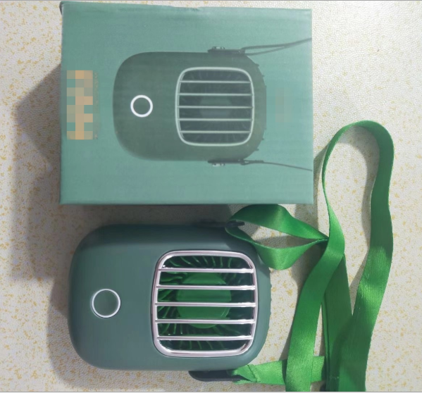 新款挂脖风扇USB充电小风扇详情图3