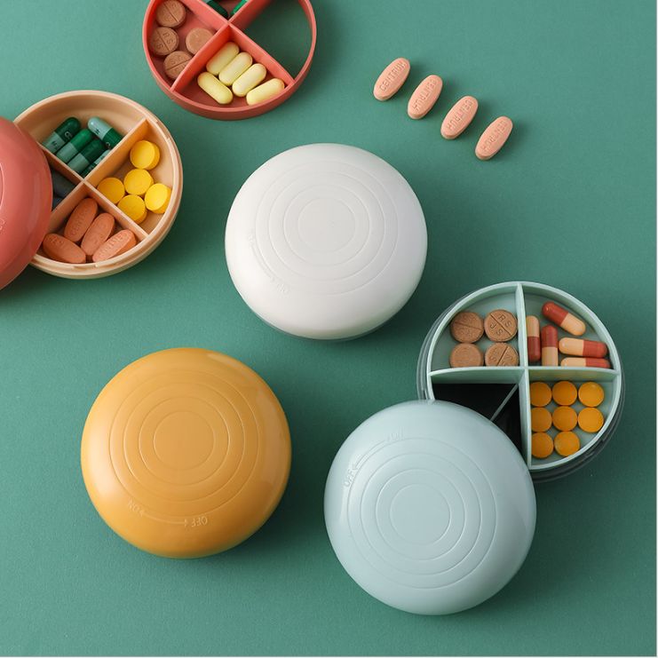 Portable medicine box classification box