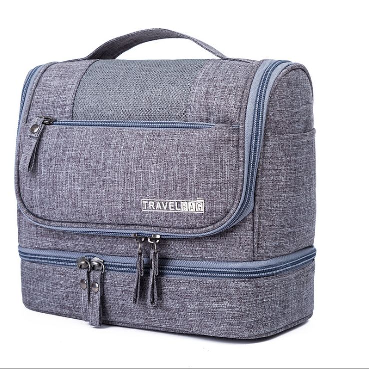 Cationic dry and wet toiletry bag Makeup bag Men's and women's waterproof bath bag storage bag
