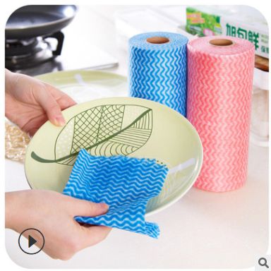 Disposable cleaning cloth Household non-woven cleaning cloth non-oil free wash cloth