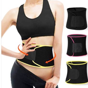 Men's and women's fitness running training plastic waist yoga belt full figure
