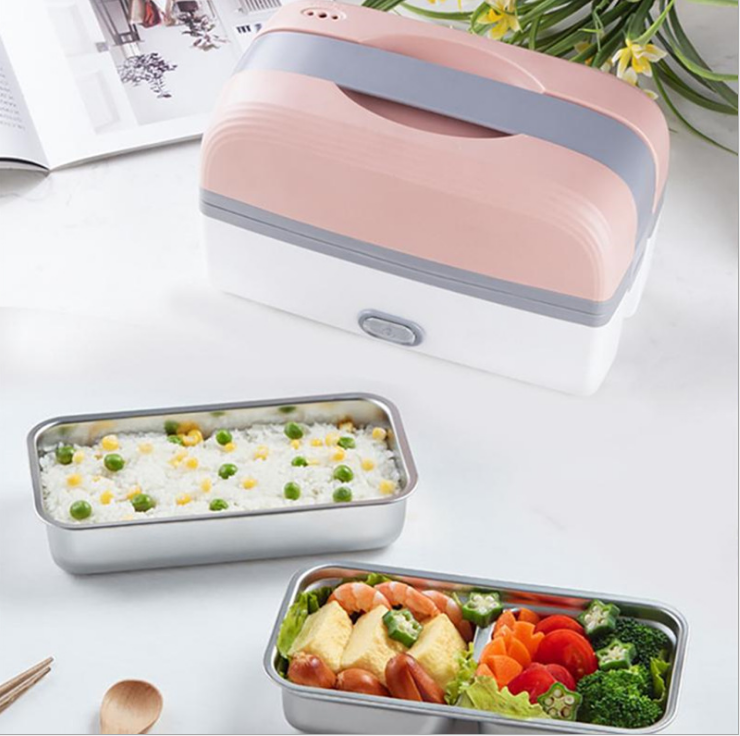 Multi-layer rice cooking pot, mini insulated steaming pot detail image 4