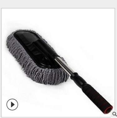 汽车用擦车拖把除尘掸子蜡拖软毛洗车刷扫车灰尘清洁工具详情图3
