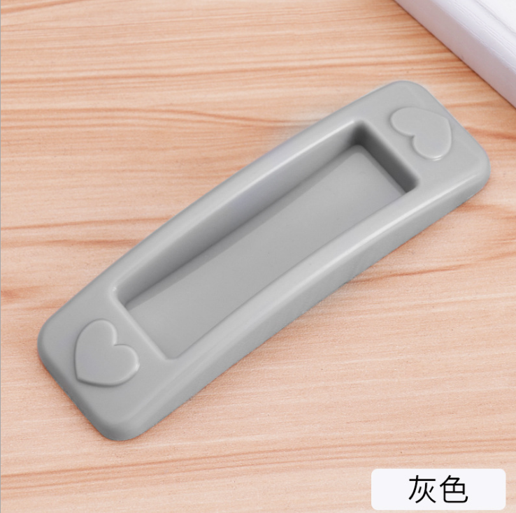 Non-drilling sliding door glass door adhesive auxiliary small handle detail image 3