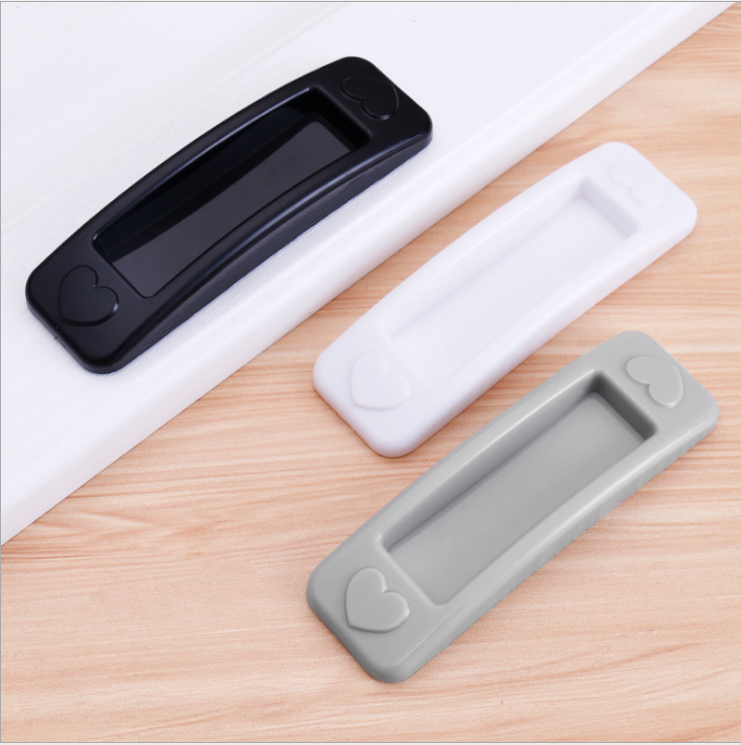 Non-drilling sliding door glass door adhesive auxiliary small handle detail image 2