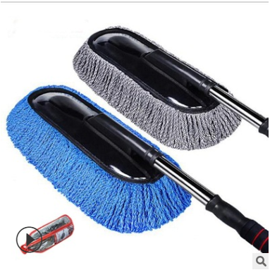 汽车用擦车拖把除尘掸子蜡拖软毛洗车刷扫车灰尘清洁工具详情图5