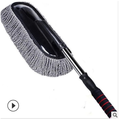 汽车用擦车拖把除尘掸子蜡拖软毛洗车刷扫车灰尘清洁工具详情图2