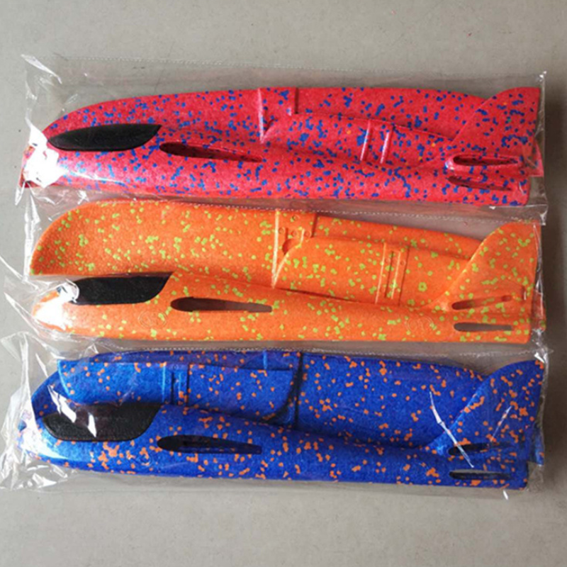 泡沫飞机大号48CM双孔回旋飞机迷彩模型手抛飞机儿童户外玩具批发 现货详情图6