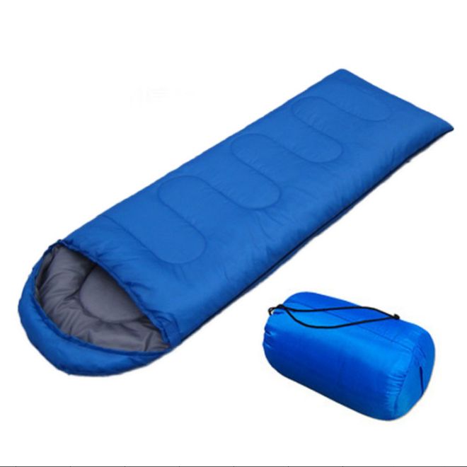 Outdoor camping warm spring and autumn travel envelope sleeping bag