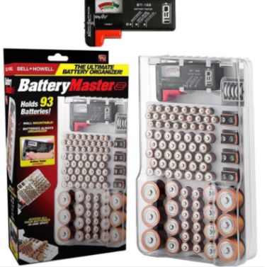 电池收纳盒 电池测试仪 电容量测试器