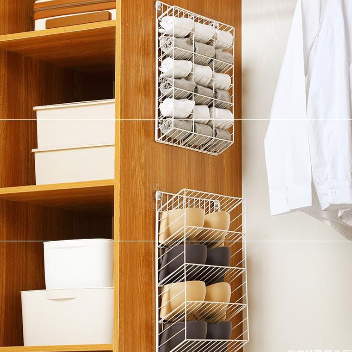 Storage hanging bag wall hanging no punching wardrobe wall hanging