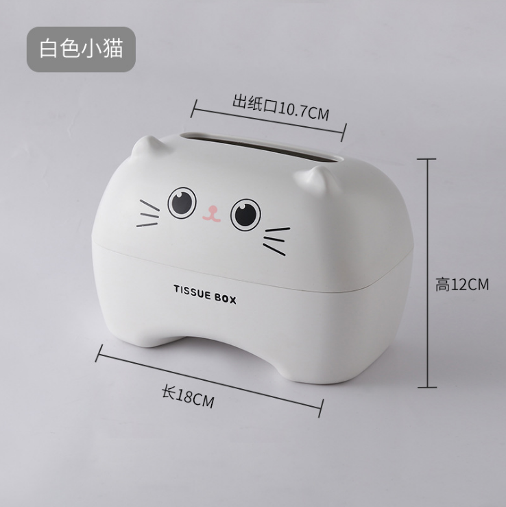 创意家用网红简约客厅茶几餐巾收纳抽纸盒详情图2