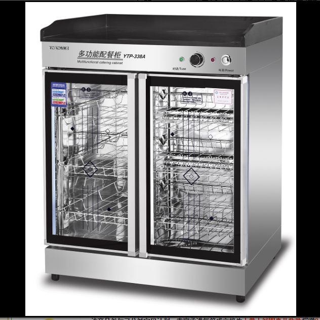 A commercial hotel tea cabinet, tableware disinfection cabinet, meal preparation cabinet, hotel restaurant wine glass cabinet