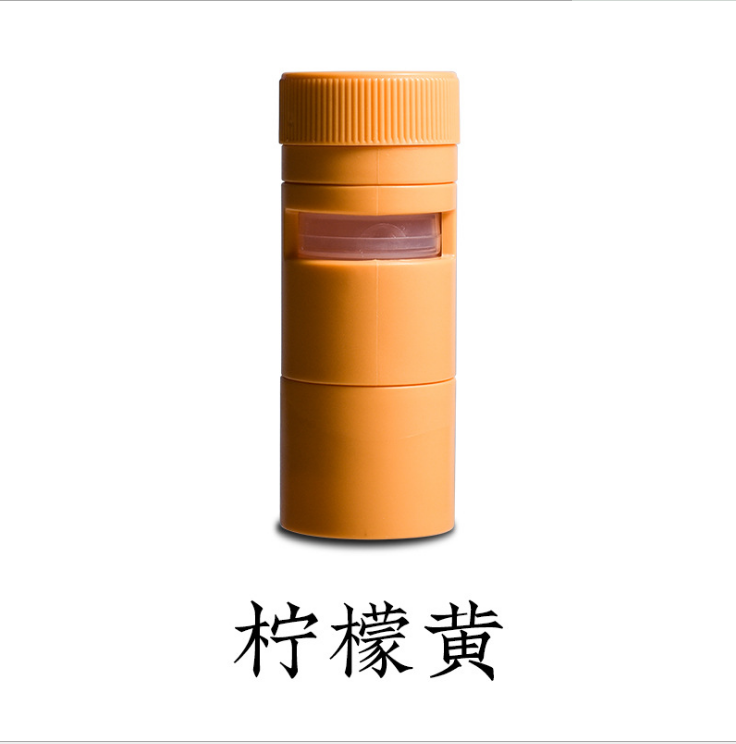 7-inch ABS plastic mini portable dispensing medicine box detail image 2