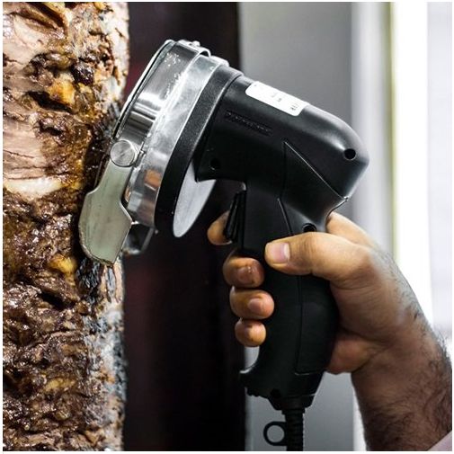 烤肉饭电动切肉机削肉刀 肉夹馍切肉刀 自动剃肉刀 土耳其烤肉刀