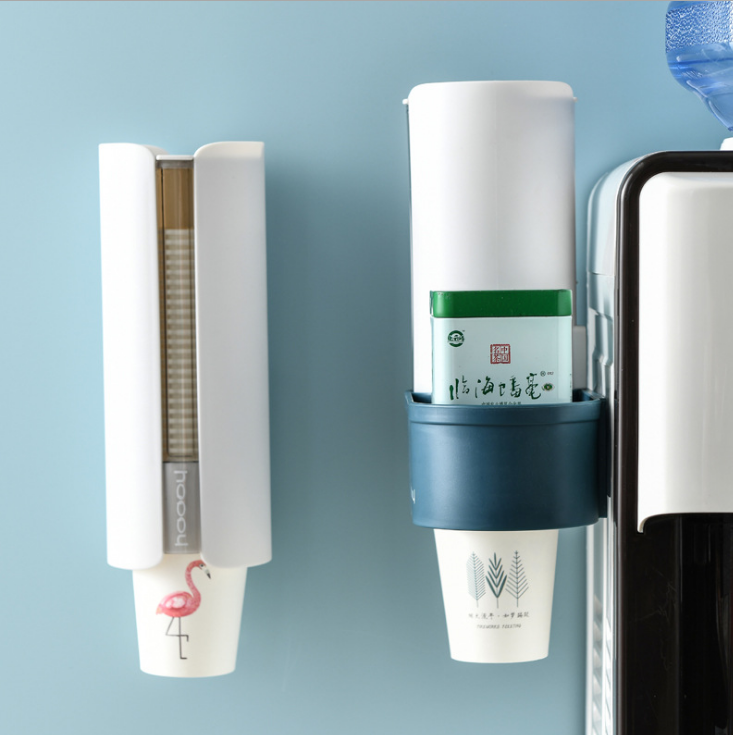 Disposable dust-proof paper cup automatic cup remover wall-mounted detail image 6