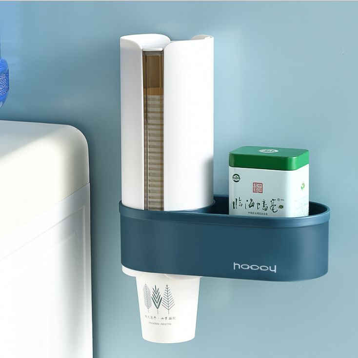 Disposable dust-proof paper cup automatic cup remover wall-mounted