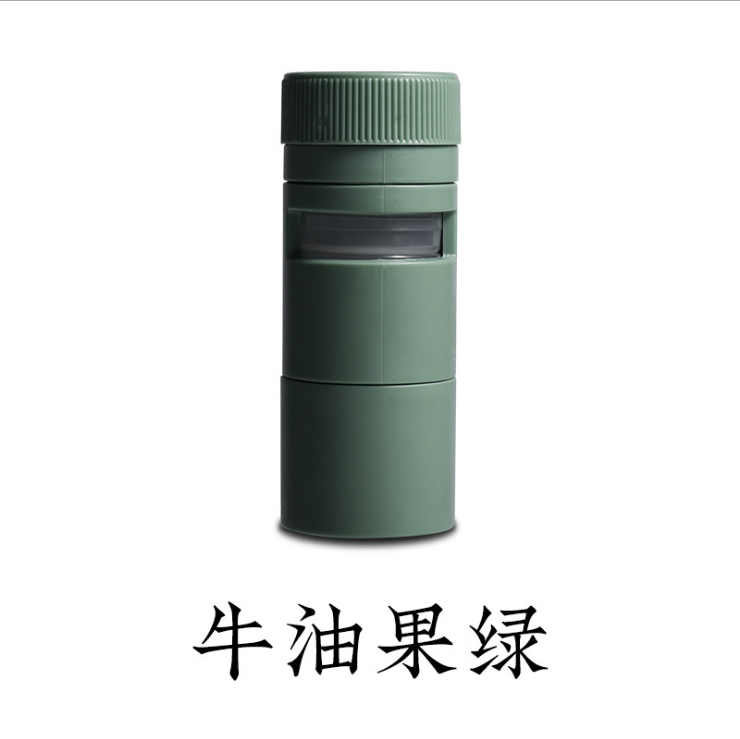 7-inch ABS plastic mini portable dispensing medicine box detail image 1