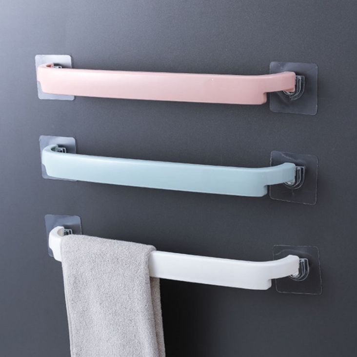 Perforation-free bathroom towel rack Bathroom towel bar