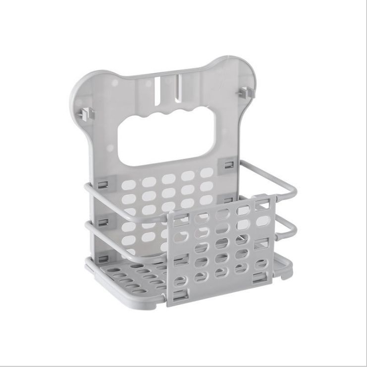 Foldable single-layer hanging basket