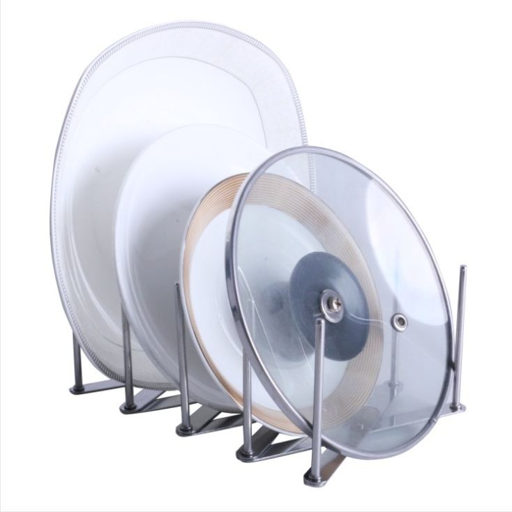 Household kitchen tool rack grill stainless steel folding steam rack