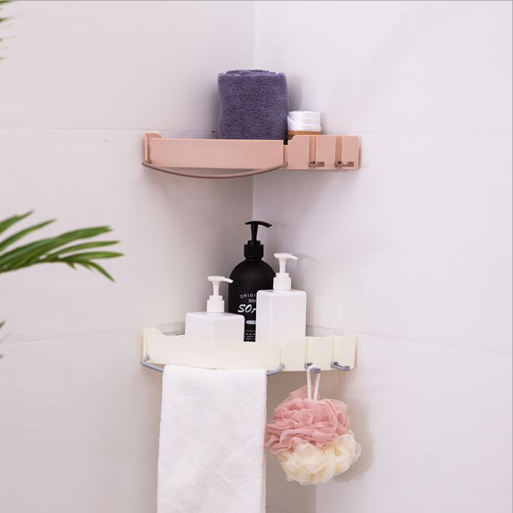 Bathroom corner shelf