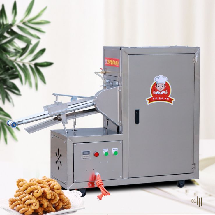 Twist machine New ghee fried small oil spray commercial imitation manual automatic rolling strip soft twist machine