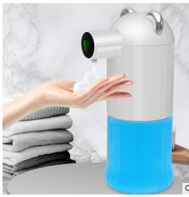 跨境新款自动感应洗手仪 酒店家用自动泡沫洗手机儿童智能皂液器详情图2