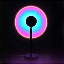 Sunrise floor lamp led rainbow light projection lamp