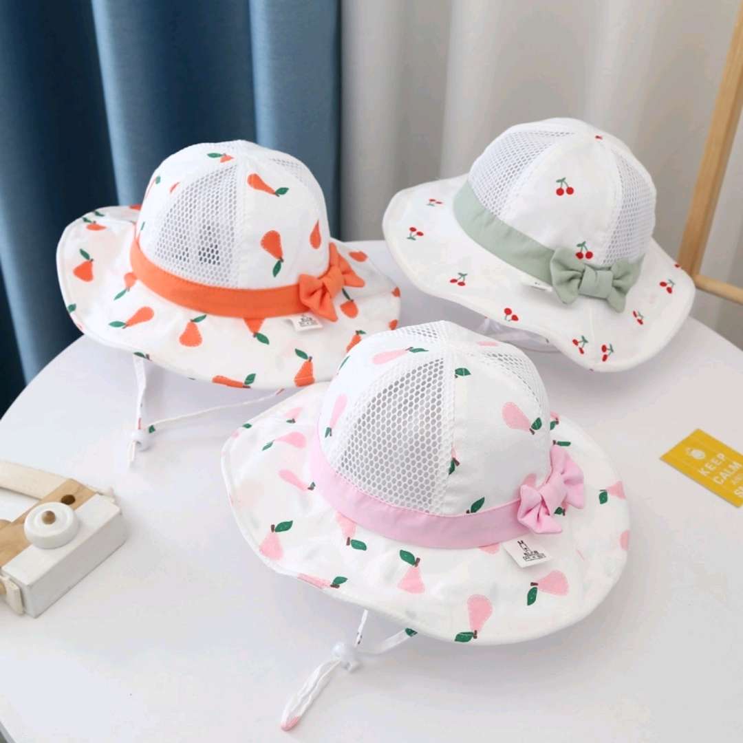 防晒遮阳/儿童/大沿帽产品图