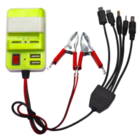 新款热销LCD万能充4USB