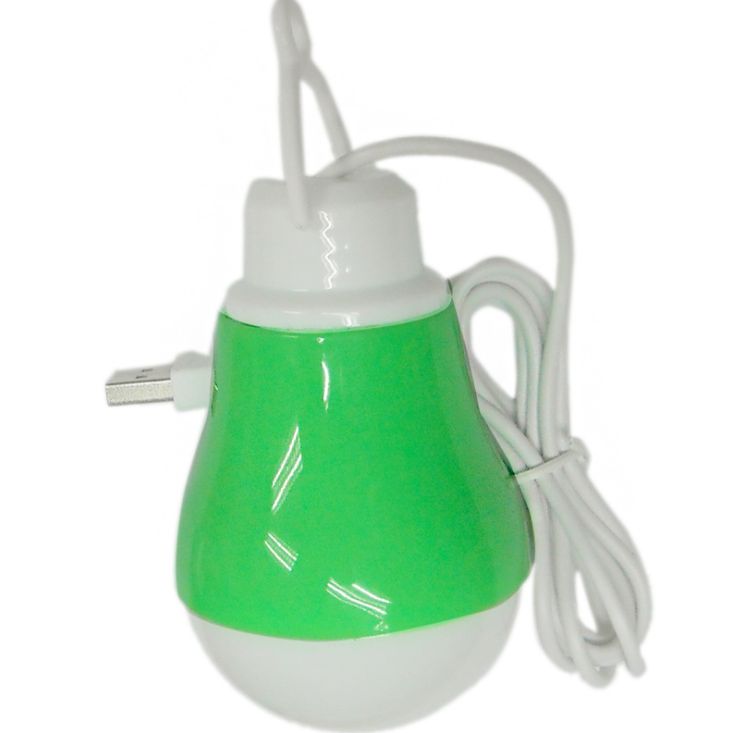 USB light bulb with cable