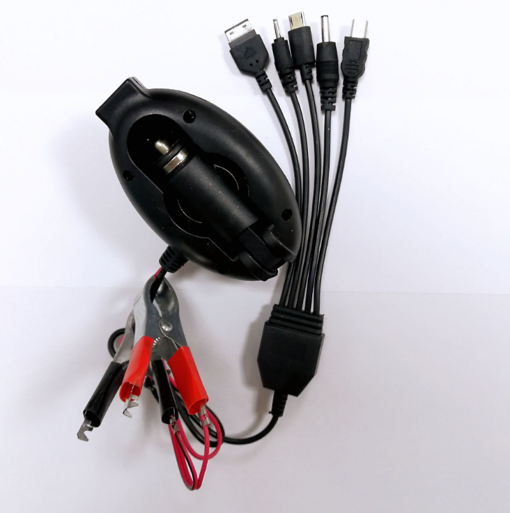 车载万能充黑色详情图1