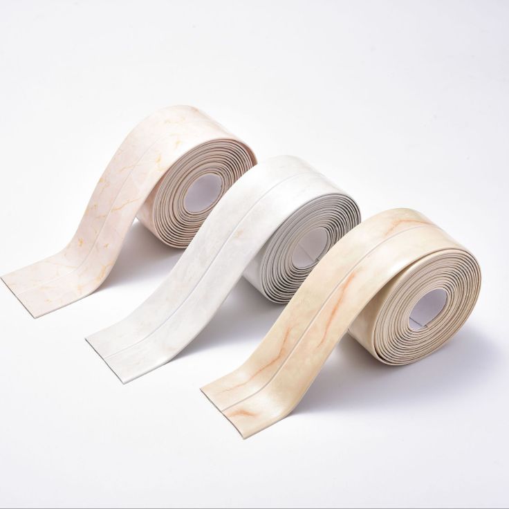 Marble-patterned kitchen waterproof and mold-proof stickers