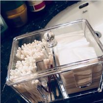 Cotton pad storage box