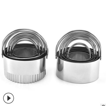 Stainless steel double wire basket cookie maker