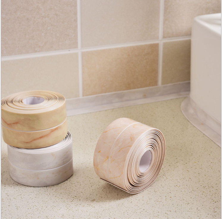 Marble-patterned kitchen waterproof and mold-proof stickers detail image 4