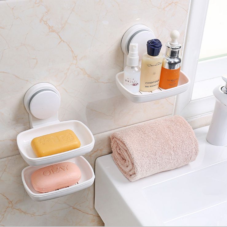 Sea Ying soap box suction cup wall hanging soap rack