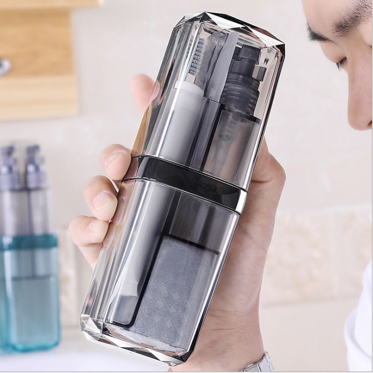 Multifunctional male storage bag toiletry set