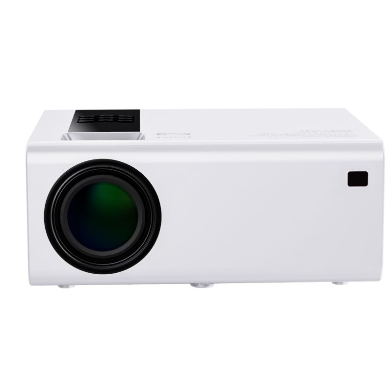 PINYA Y6 LED Mini Projector 1280*720P Full HD Projector Video Beamer Home Theater Support HD USB AV VGA AUX Video Player (Us)